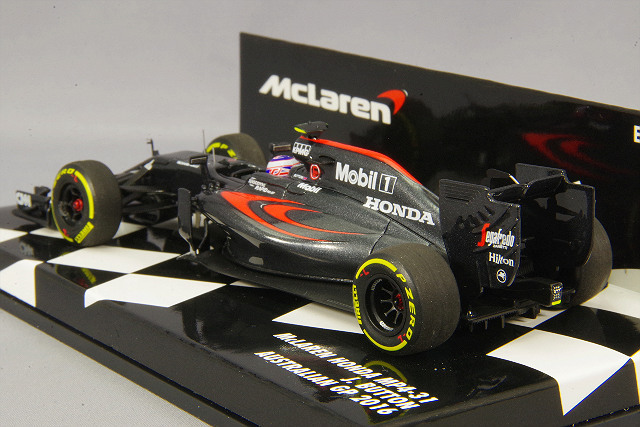ミニチャンプス 1/43 マクラーレン ホンダ MP4-31 2016 F1 