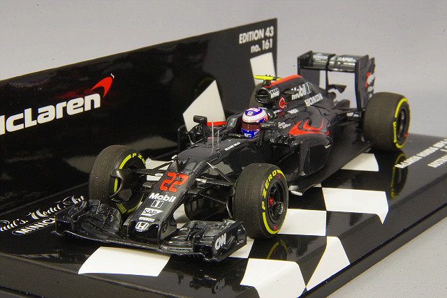 ミニチャンプス 1/43 マクラーレン ホンダ MP4-31 2016 F1 