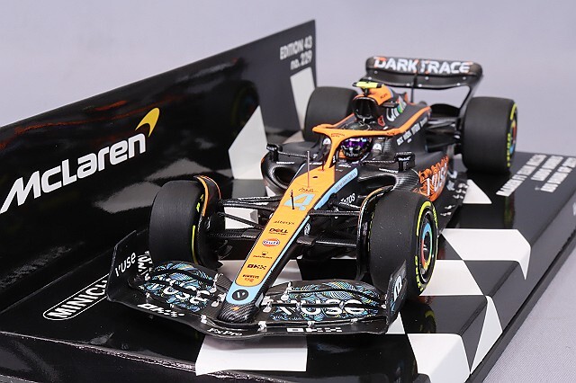 ミニチャンプス 1/43 マクラーレン F1 チーム MCL36 2022 F1 アブダビ 