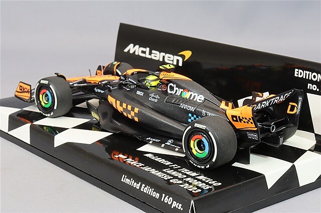 ミニチャンプス 1/43 マクラーレン F1チーム MCL60 2023 F1 日本