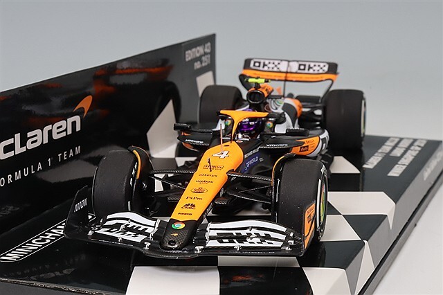 スパーク 1/43 マクラーレン2024 MCL38 #4 L.ノリス 初優勝 スパーク 1/43 マクラーレン2024 MCL38 #4 L.ノリス 初優勝 スパーク 1