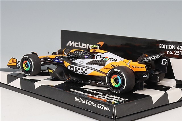 ミニチャンプス 1/43 マクラーレン F1チーム MCL38 2024 F1