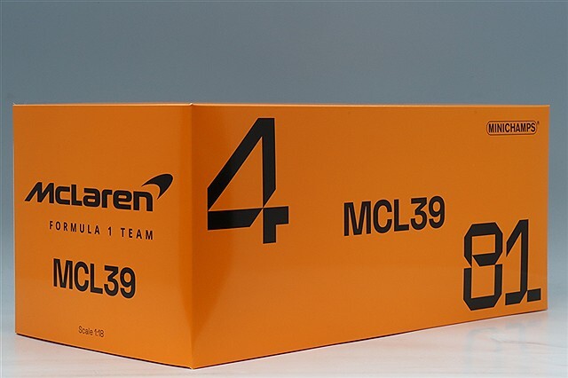 ミニチャンプス 1/18 マクラーレン F1チーム MCL39 2025 F1 アブダビGP