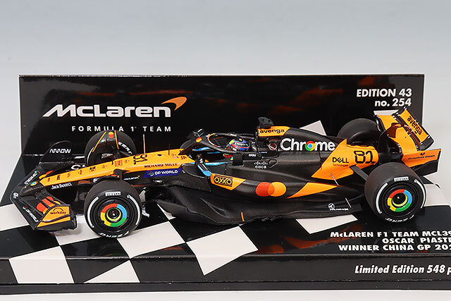 ミニチャンプス 1/43 マクラーレン F1チーム MCL39 2025 中国GP