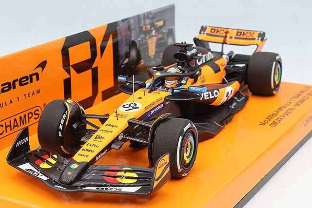 ミニチャンプス　F1カー ミニカーコレクション 1/43スケール ミニチャンプス 1/43 マクラーレン F1チーム MCL60 2023 F1 カタールGP