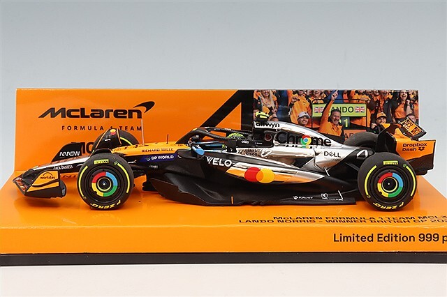 ミニチャンプス 1/43 マクラーレン F1チーム MCL39 2025 F1 イギリスGP