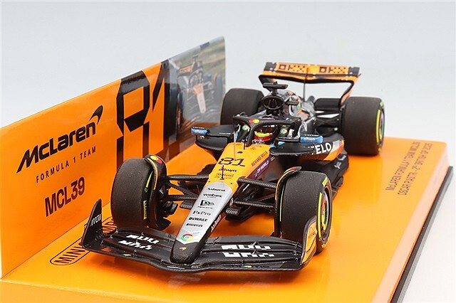 ミニチャンプス 1/43 マクラーレン F1チーム MCL39 2025 F1 イギリスGP