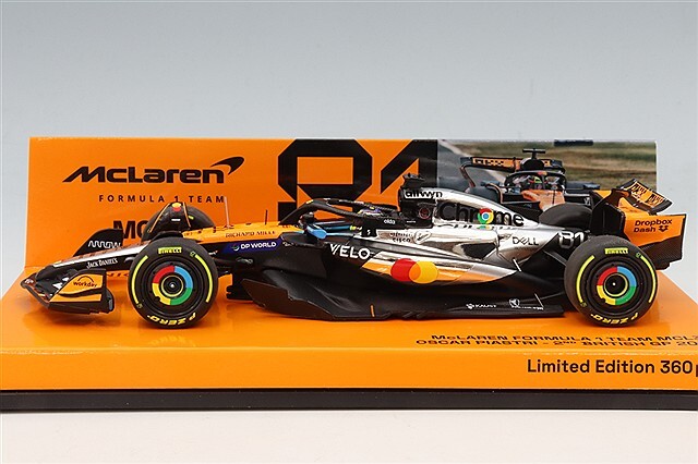 ミニチャンプス 1/43 マクラーレン F1チーム MCL39 2025 F1 イギリスGP