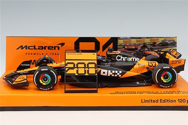 ミニチャンプス 1/43 マクラーレン F1チーム MCL39 2025 F1 ハンガリー