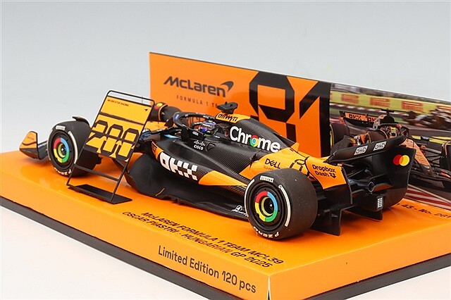 ミニチャンプス 1/43 マクラーレン F1チーム MCL39 2025 F1 ハンガリー