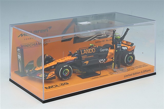 ミニチャンプス 1/43 マクラーレン F1チーム MCL39 2025 F1 アブダビGP