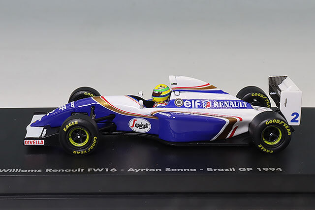 ミニチャンプス 1/64 ウィリアムズ ルノー FW16 F1 1994 ブラジルGP #2