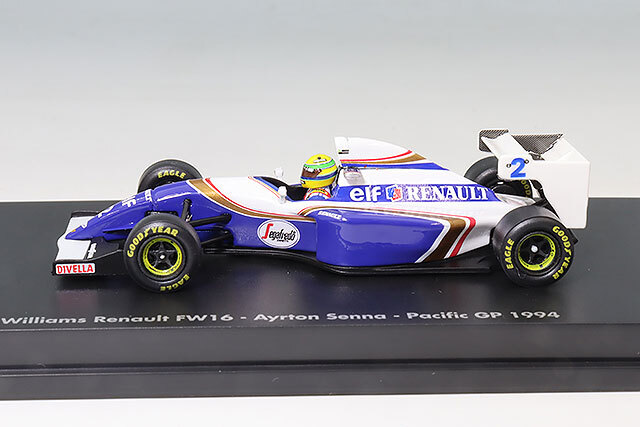 ミニチャンプス 1/64 ウィリアムズ ルノー FW16 F1 1994 パシフィック