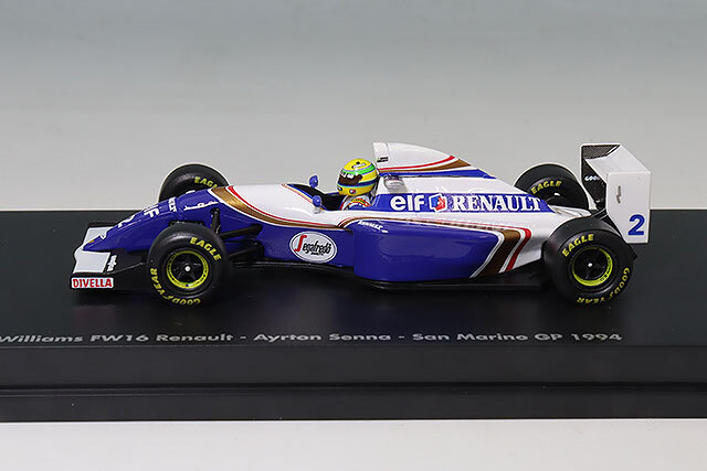 ミニチャンプス 1/64 ウィリアムズ ルノー FW16 F1 1994 サンマリノGP