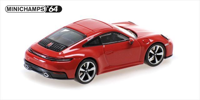 ミニチャンプス　ポルシェ ☆予約品☆ ミニチャンプス 1/64 ポルシェ 911 (992.2) カレラ 2025 レッド