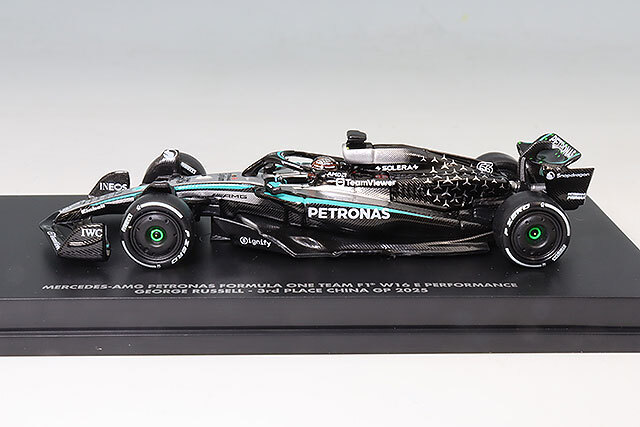 ミニチャンプス 1/64 メルセデス AMG ペトロナス F1チーム W16 E