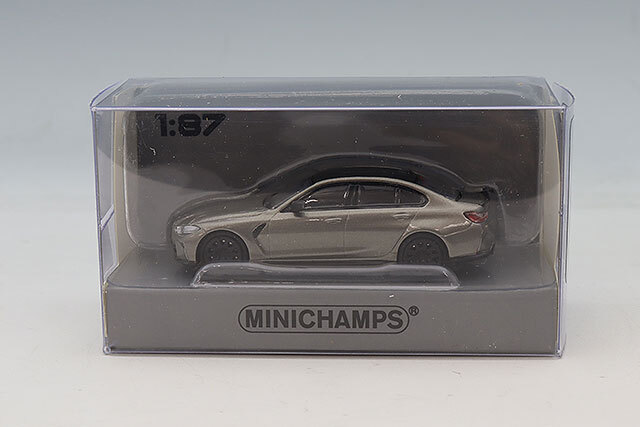 ミニチャンプス 1/87 BMW M3 2020 グレーメタリック
