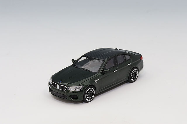 ミニチャンプス 1/87 BMW M5 2018 グリーンメタリック