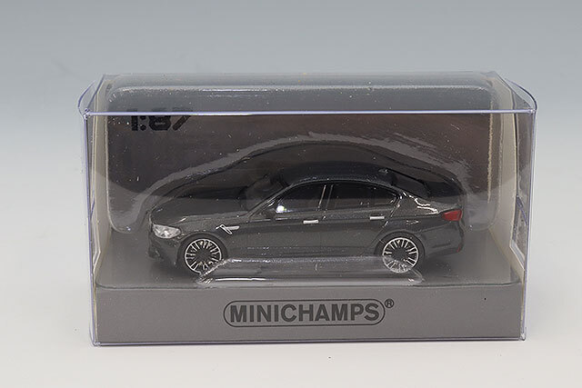 ミニチャンプス 1/87 BMW M5 2018 グレーメタリック
