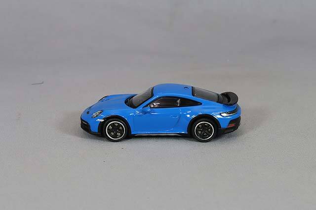 ミニチャンプス 1/87 ポルシェ 911 ダカール 2022 ブルー 【ABS製】