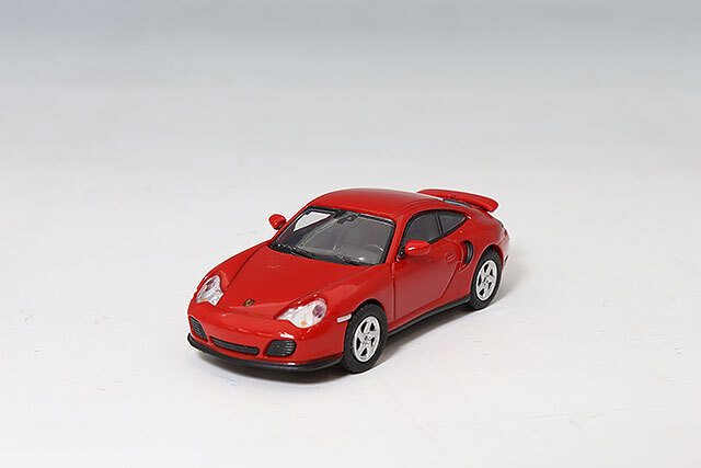 ミニチャンプス 1/87 ポルシェ 911 ターボ 2000 レッド