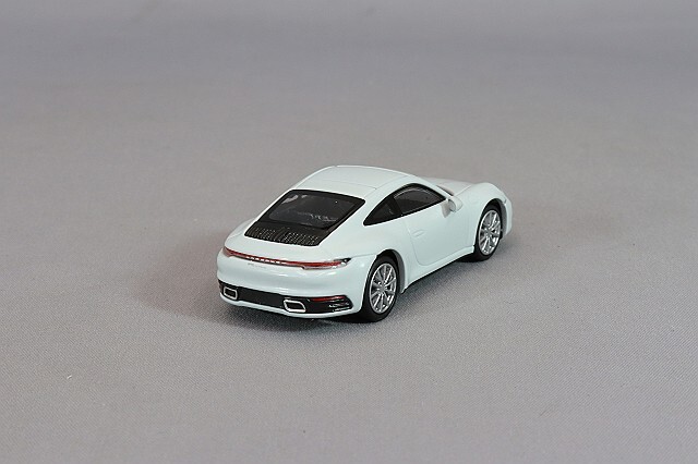 ミニチャンプス 1/87 ポルシェ 911 (992) カレラ 4S 2019 ホワイト ,ABS製,