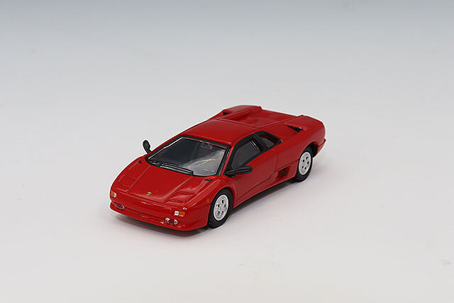 ミニチャンプス 1/87 ランボルギーニ ディアブロ 1994 レッド
