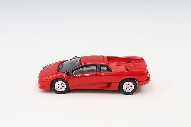ミニチャンプス 1/87 ランボルギーニ ディアブロ 1994 レッド
