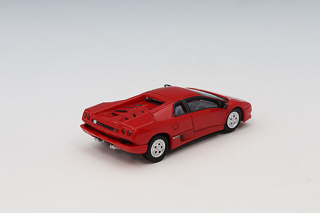 ミニチャンプス 1/87 ランボルギーニ ディアブロ 1994 レッド