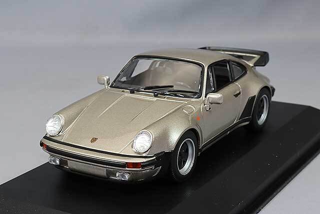 マキシチャンプス 1/43 ポルシェ 911 ターボ 3.3 (930) 1977 ゴールド 