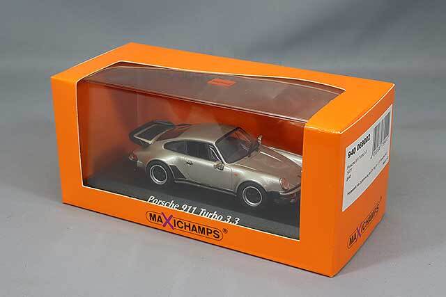 マキシチャンプス 1/43 ポルシェ 911 ターボ 3.3 (930) 1977 ゴールド 