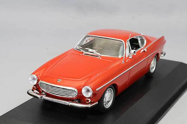 マキシチャンプス 1/43 ボルボ P1800S クーペ 1969 ダークレッド 