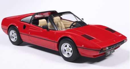 フェラーリ308 GTS 1/18 赤 ☆予約品☆ モデルカーグループ 1/18 フェラーリ 308 GTS 1977 レッド