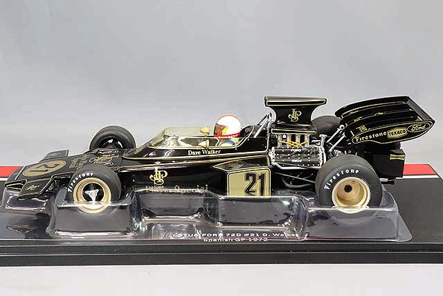 モデルカーグループ 1/18 ロータス 72D JPS 1972 スペインGP #21 D  
