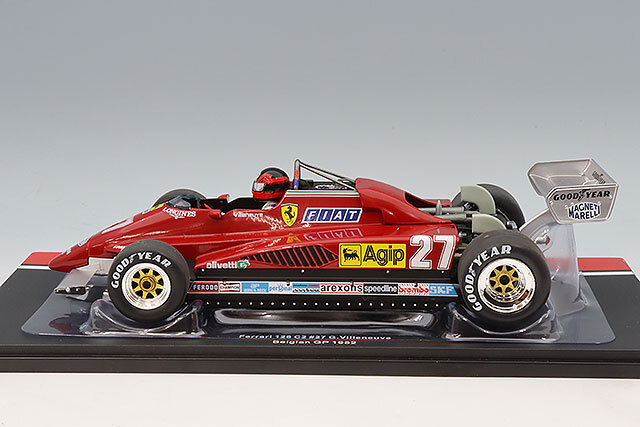 1/18 フェラーリ 126C2 #27 ベルギーGP1982 G.ヴィルヌーブ 1/18