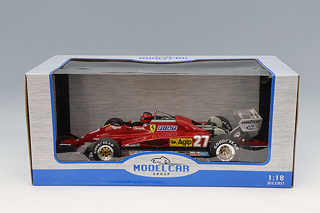 モデルカーグループ 1/18 フェラーリ 126C2 F1 1982 ベルギーGP #27