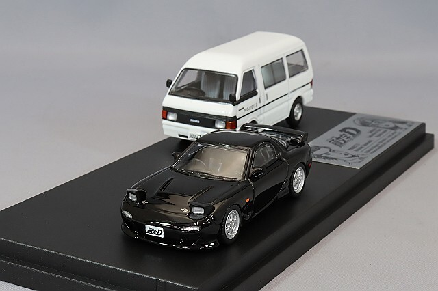 モデラーズ 1/64 頭文字D セットVol.13 マツダ RX-7 (FD3S) 岩瀬恭子