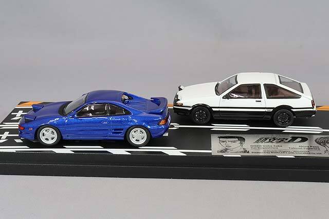 モデラーズ 1/64 頭文字D セット Vol.15 小柏カイ トヨタ MR2 (SW20
