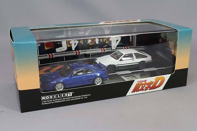 モデラーズ 1/64 頭文字D セット Vol.15 小柏カイ トヨタ MR2 (SW20