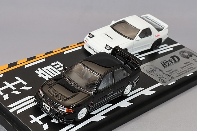 モデラーズ 1/64 頭文字D セット Vol.17 須藤京一 三菱 ランサー 
