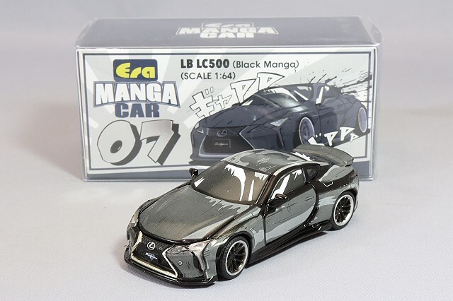 Era CAR 1/64 LB LC500 ブラック マンガ