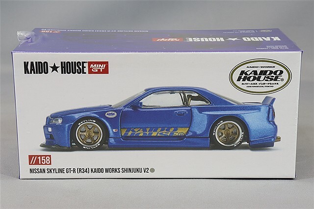 KAIDO HOUSE x TSM ミニGT 1/64 日産 スカイライン GT-R R34
