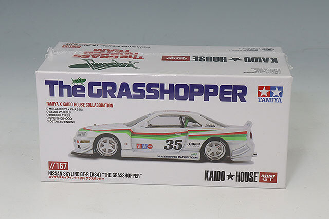 KAIDO HOUSE x TSM ミニGT 1/64 日産 スカイライン GT-R R34