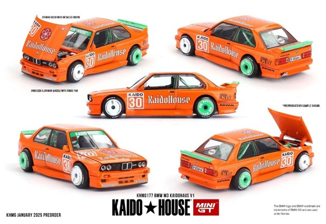 KAIDO HOUSE x TSM ミニGT 1/64 BMW M3 KAIDOHAUS V1 左ハンドル