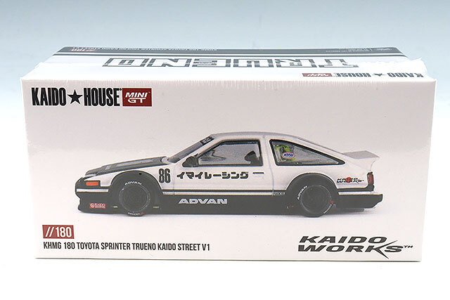 KAIDO HOUSE x TSM ミニGT 1/64 トヨタ AE86 スプリンタートレノ Kaido
