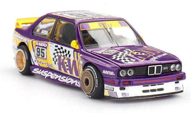 KAIDO HOUSE x TSM ミニGT 1/64 BMW M3 KAIDO KW V1 (左ハンドル)