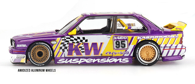 KAIDO HOUSE x TSM ミニGT 1/64 BMW M3 KAIDO KW V1 (左ハンドル)
