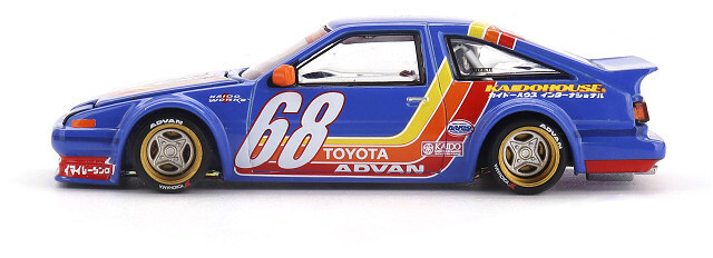 MINI GT 街道ハウス　トヨタ AE86 スプリンター・トレノ KAIDO HOUSE x TSM ミニGT 1/64 トヨタ AE86 スプリンタートレノ Kaido