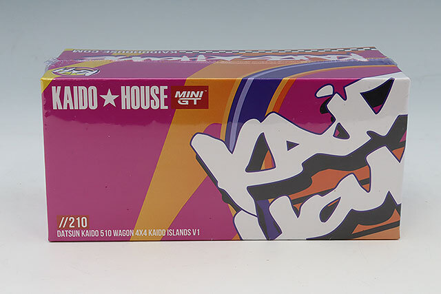KAIDO HOUSE x TSM ミニGT 1/64 ダットサン 510 ワゴン 4x4