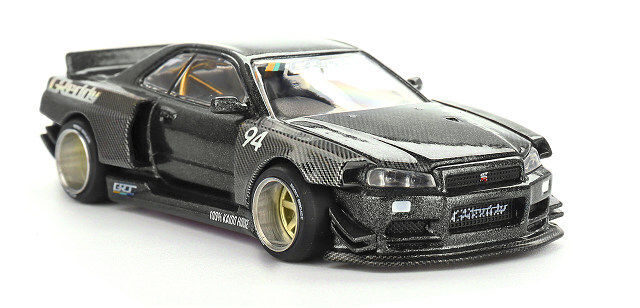 KAIDO HOUSE x TSM ミニGT 1/64 日産 スカイライン GT-R R34 Kaido